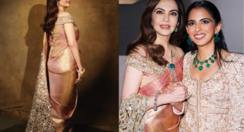 Nita Ambani Dazzles in Swadesh Kanjivaram at British Museum Pink Ball