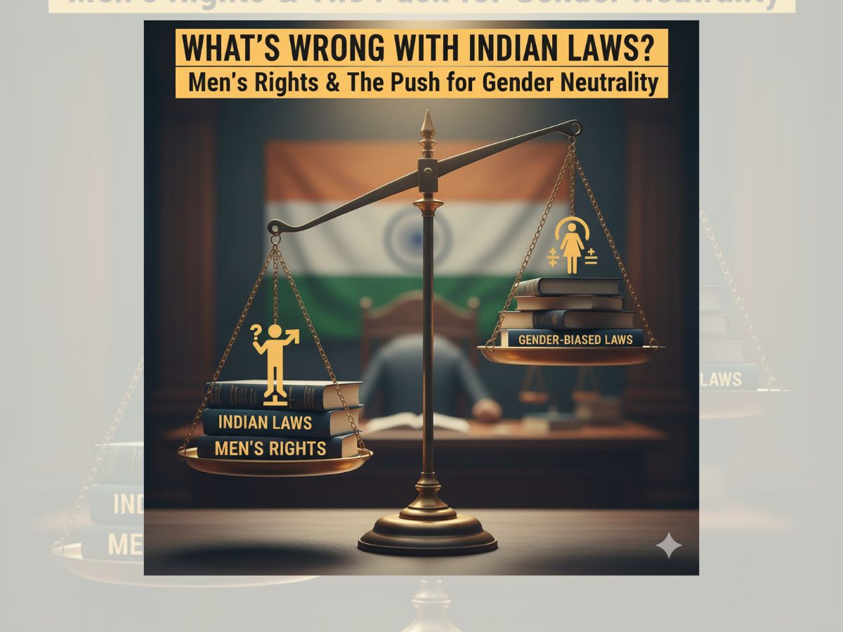 Men’s Rights and Legal Gender Bias | What’s Wrong with Indian Laws?