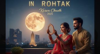 Karwa Chauth 2025 Moonrise Time in Rohtak: Check Katha Time, Puja Time & Moonset | Full Details