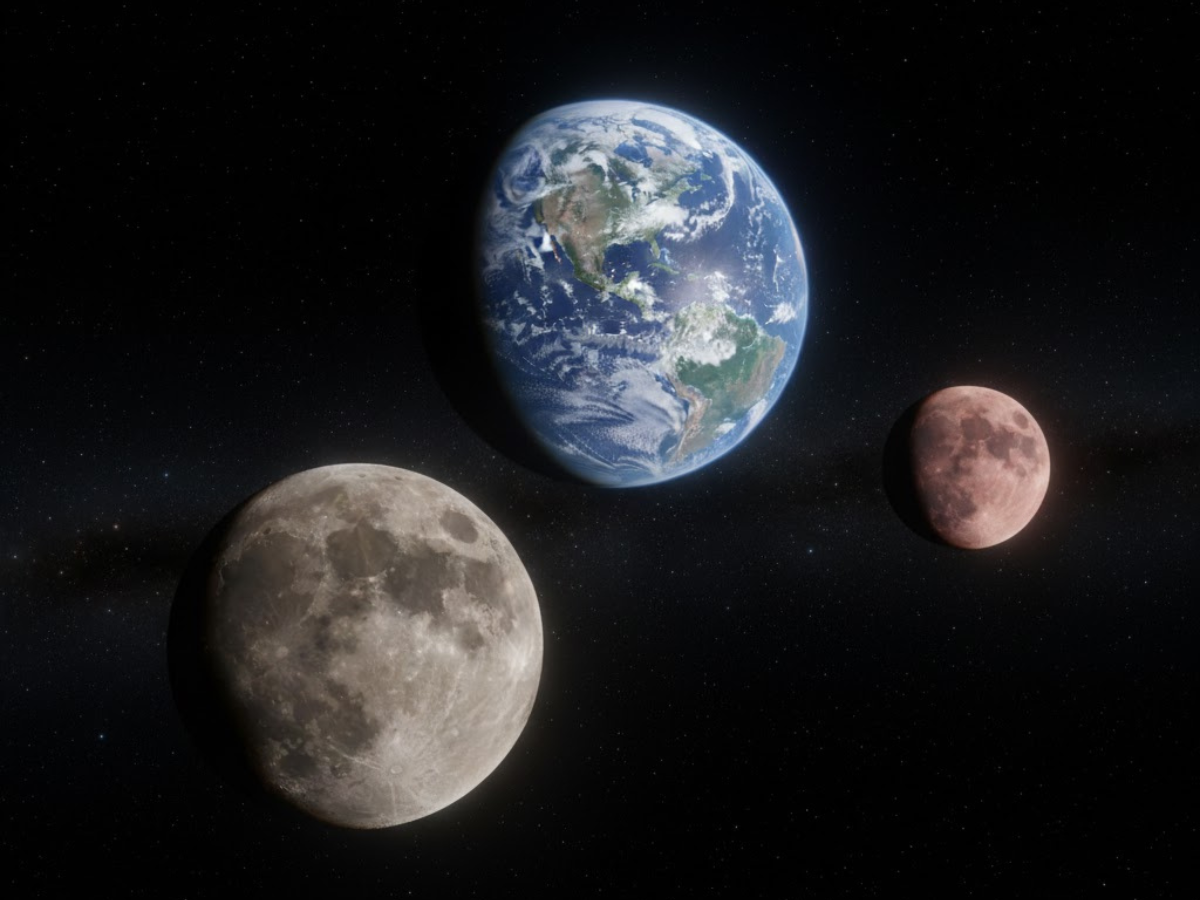 Earth has a second moon?  NASA Identifies Asteroid 2025 PN7 as Quasi-Companion Until 2083