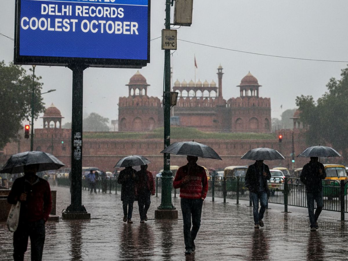 Weather Today: Delhi Records Coolest October Day in a Year, Darjeeling on Alert | IMD Issue Advisories