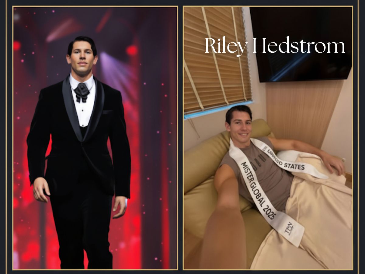 Who is Riley Hedstrom? Third Runner-Up at Mister Global 2025 | Bio, Career, Family & More