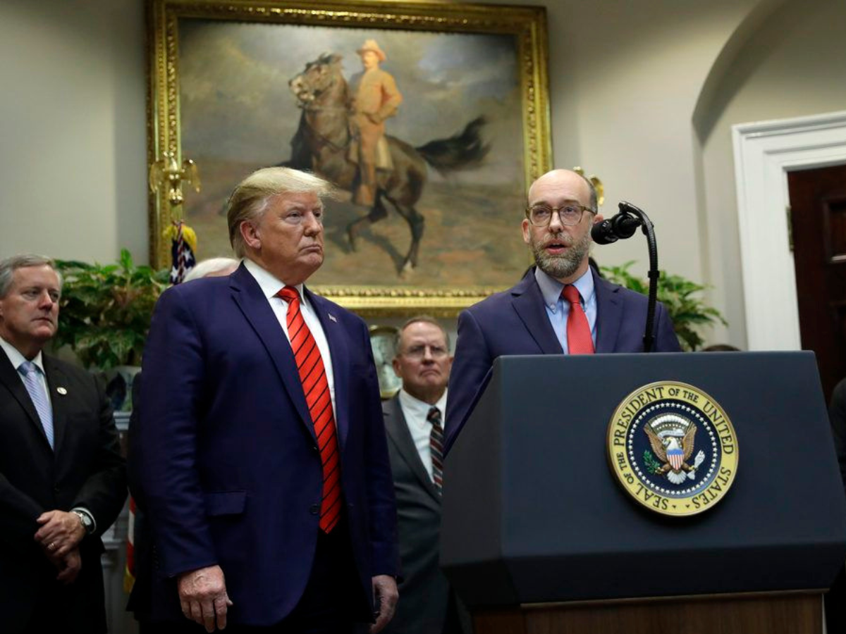 Who Is Russell Vought? Kamala Harris Claims Trump’s Project 2025 Drives Shutdown & Layoffs