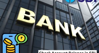 How to Check Balance in SBI Account : 5 Easy Ways