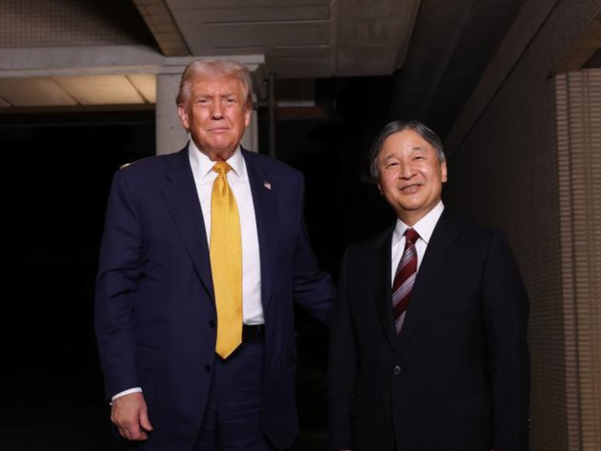 Trump Meets Emperor Naruhito & Japan’s First Female PM During High-Stakes Asia Tour
