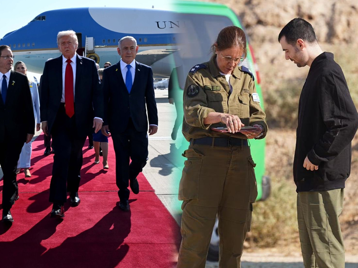 Trump in Israel to Speak at Parliament, Hamas Frees 20 Hostages During Tensions