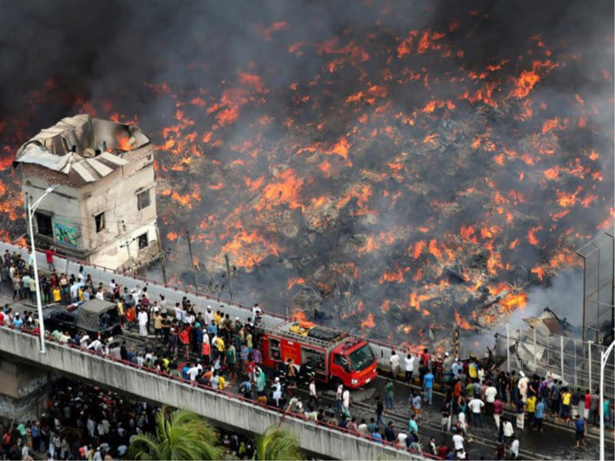 Fire Erupts at Dhaka Airport, All Flights Suspended | Watch