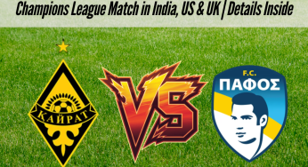 Kairat Almaty vs Pafos FC Live Streaming: Where to Watch Champions League Match in India, US & UK | Details Inside