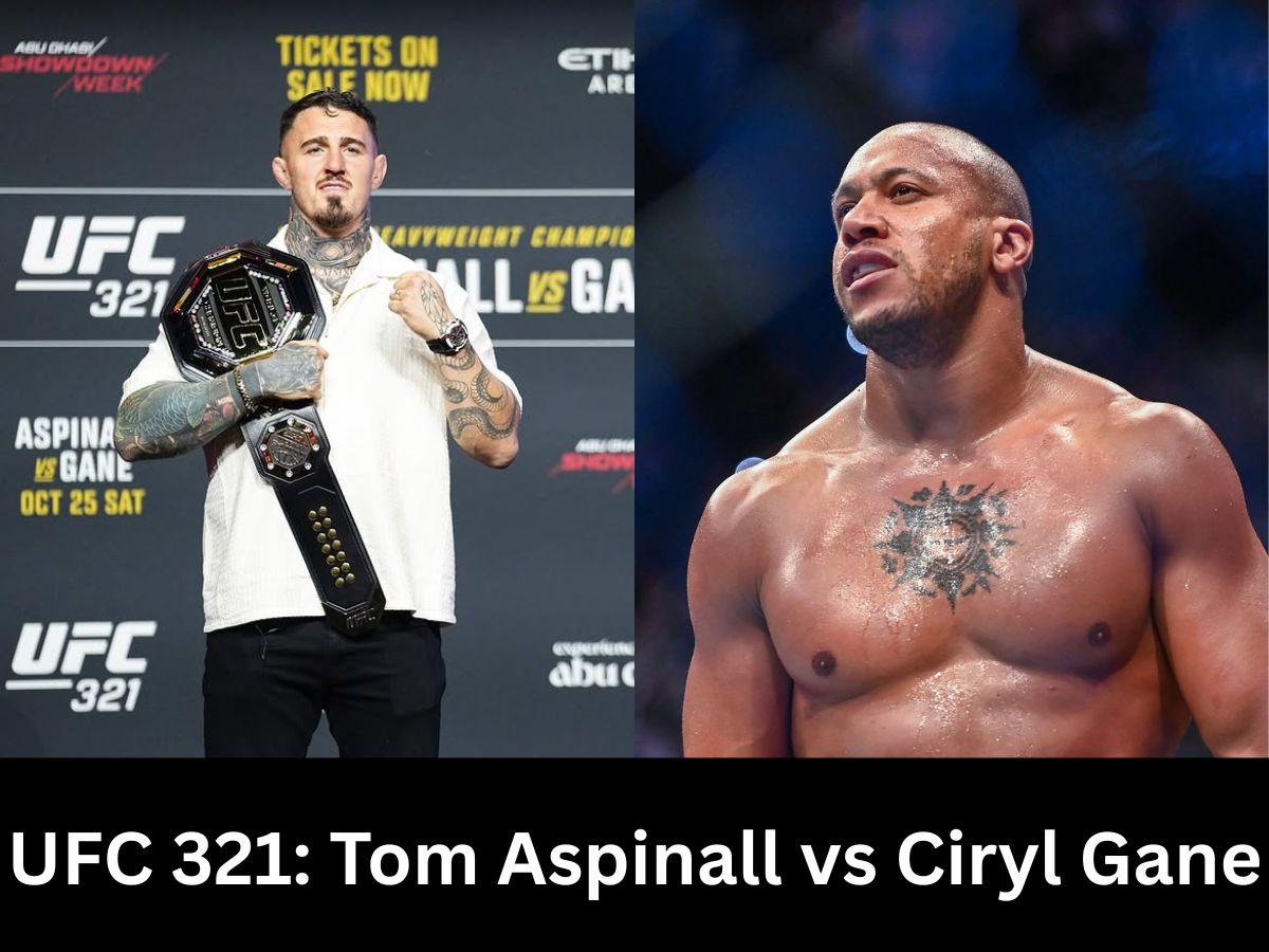 UFC 321: Tom Aspinall vs Ciryl Gane Ends in a Lacklustre No Contest Decision