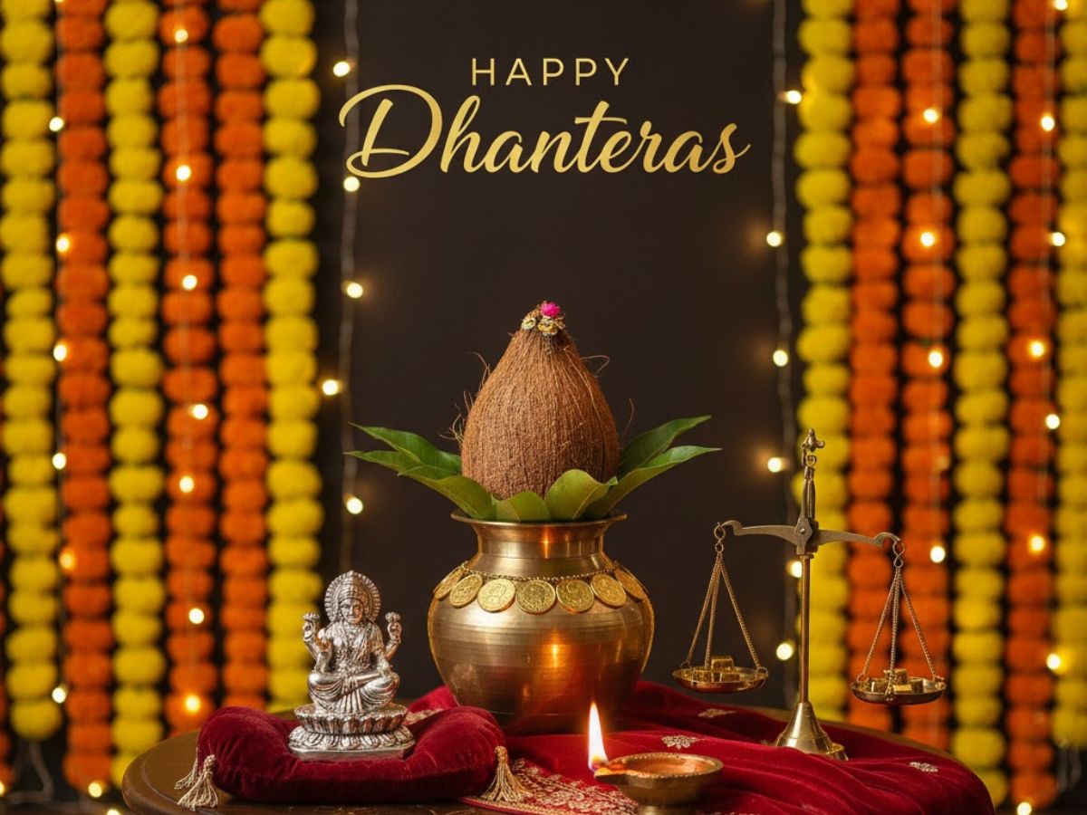 Happy Dhanteras: Top Wishes, Messages & Statuses to Share With Your Loved Ones for Wealth and Luck