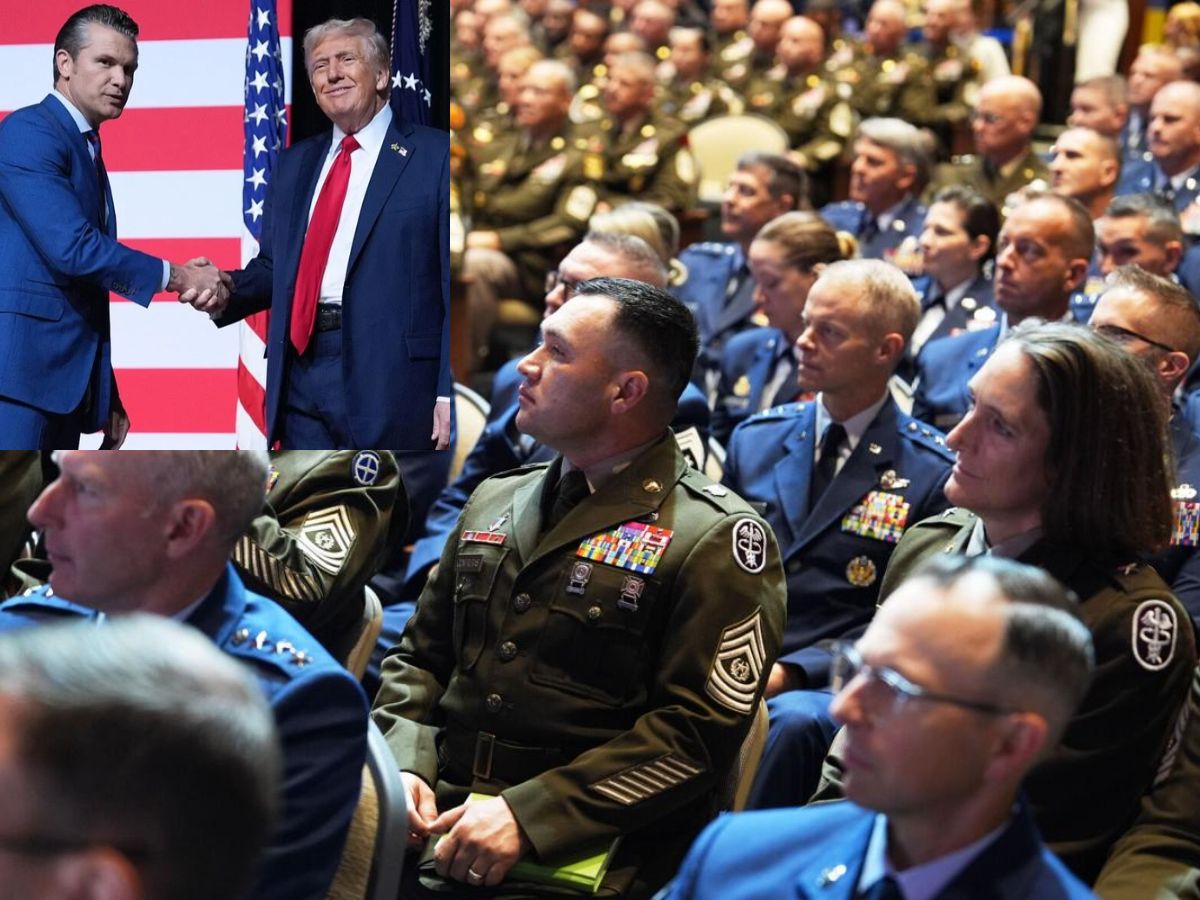 ‘If Your Heart Sinks, Resign’: Trump and Hegseth Tell Military Leaders They Have Backing in Push Against ‘Woke’ Culture