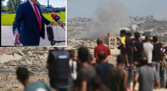 Trump Warns Hamas to Stop Gaza Killings, Vowing to ‘Go In and Kill Them’