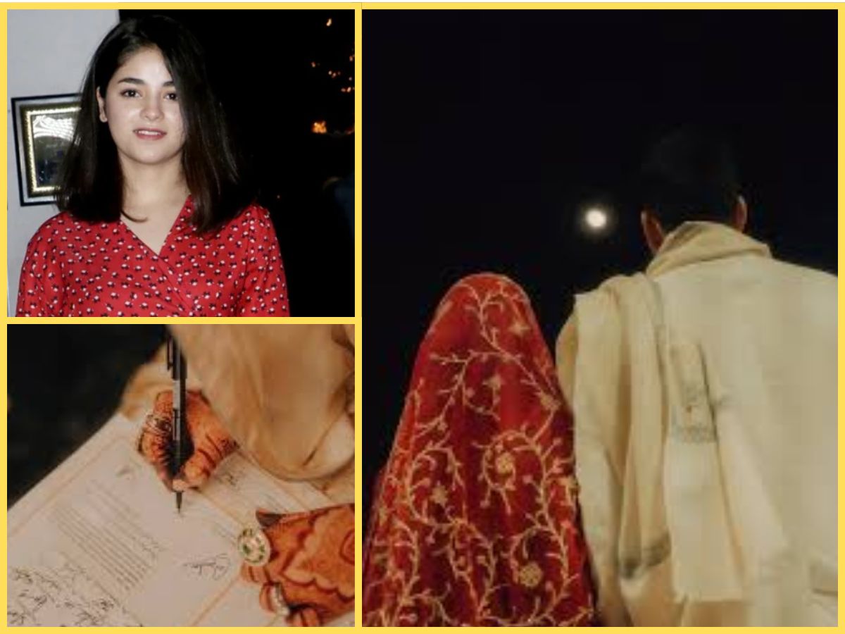 ‘Qubool Hai’: Former Dangal Star Zaira Wasim Ties the Knot in Private Ceremony