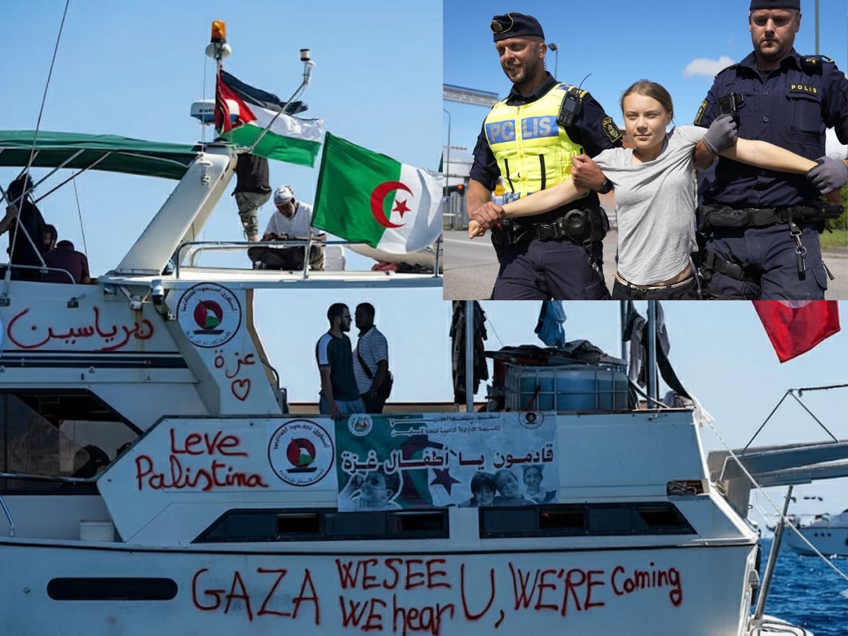 Israel Intercepts Gaza Aid Flotilla, Detains Greta Thunberg and Hundreds of Activists