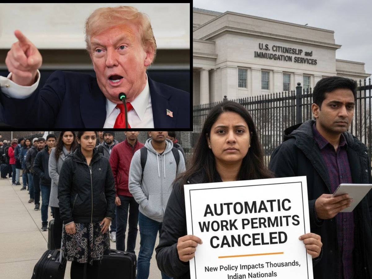‘Prioritize Proper Vetting’: US Ends Automatic Work Permits for Thousands, Including Indians