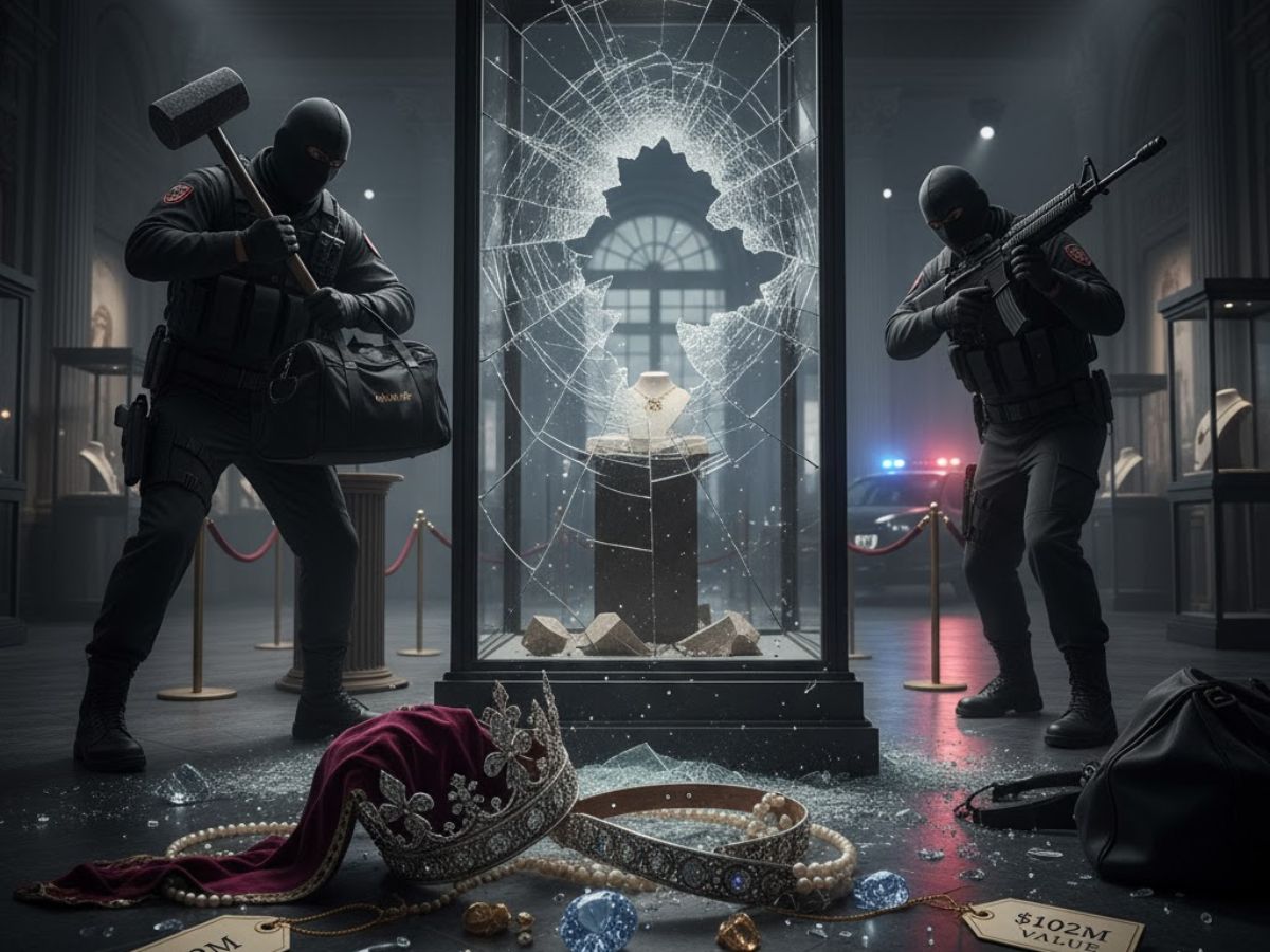 Thieves Flee with Napoleon’s Jewels, Smashing Empress Eugenie’s Crown in $102M Heist