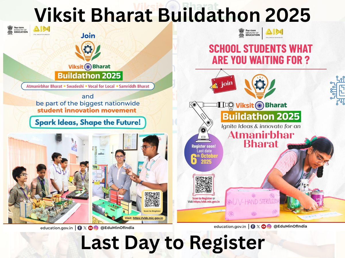 Viksit Bharat Buildathon 2025: Last Day to Register | How To Register: Step-by-step Process