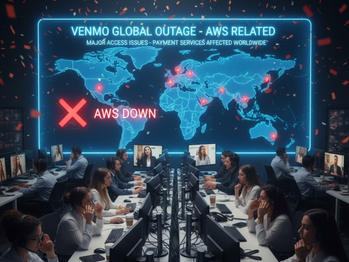 Venmo Down Due to AWS Outage Impact & When the App Will Be Fixed