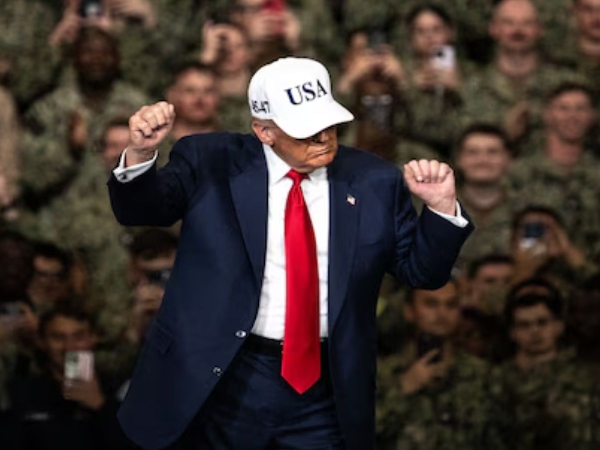 ‘Water Can Disable Magnets’: Trump Claims From USS George Washington Speech Goes Viral | Watch