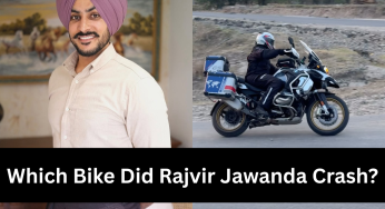 Which Bike Did Rajvir Jawanda Crash? Check His BMW R 1300 GSA Option 719 Specs, Price in India, & More
