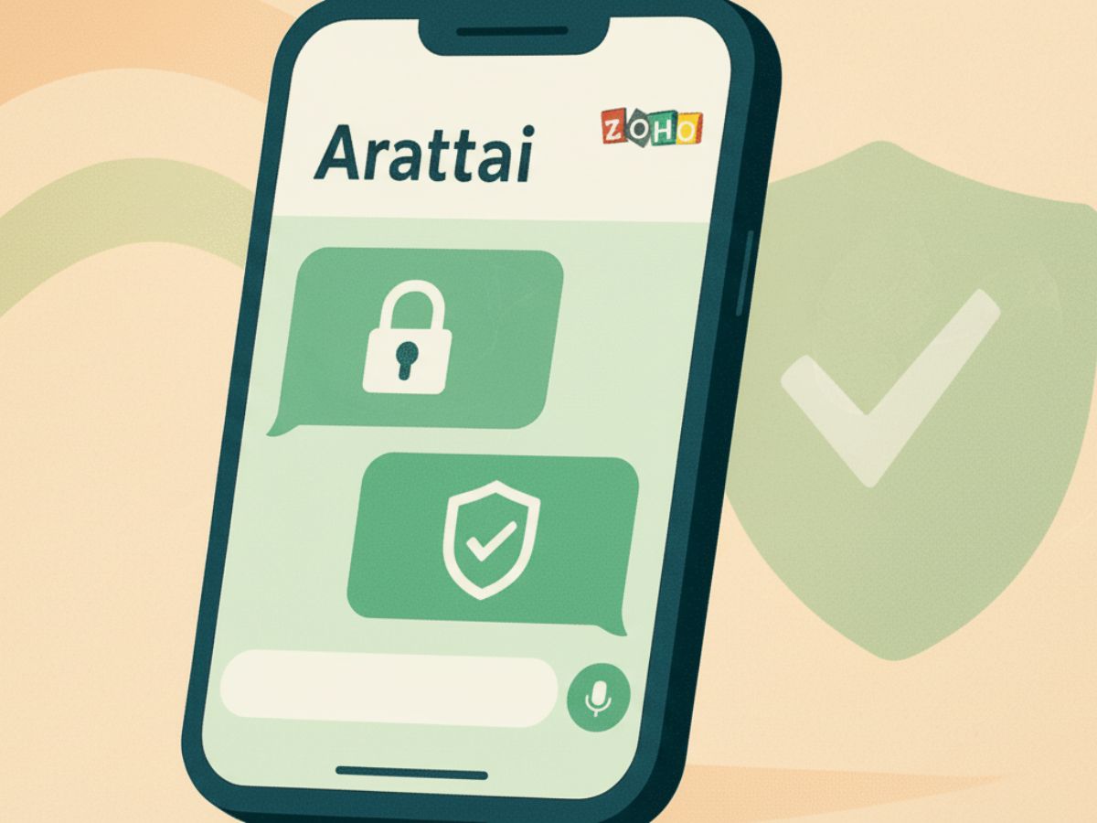 Zoho’s Arattai App to Get End-to-End Encryption in Chat Soon, No Ads or Data Monetisation