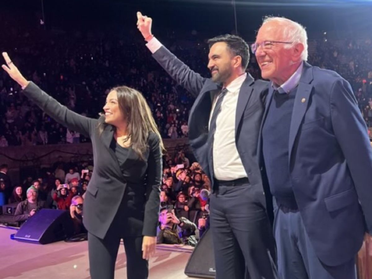 Zohran Mamdani & AOC Face Backlash Over Viral Rally Photo in New York: ‘Are Those Nazi Salutes?’