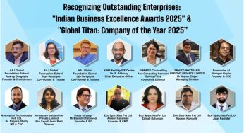 Recognizing Outstanding Enterprises: ‘Indian Business Excellence Awards 2025’ & ‘Global Titan: Company of the Year 2025’