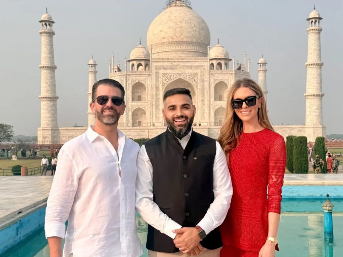 Trump Jr. in Udaipur After Taj Mahal Visit, Continues Indian Sojourn