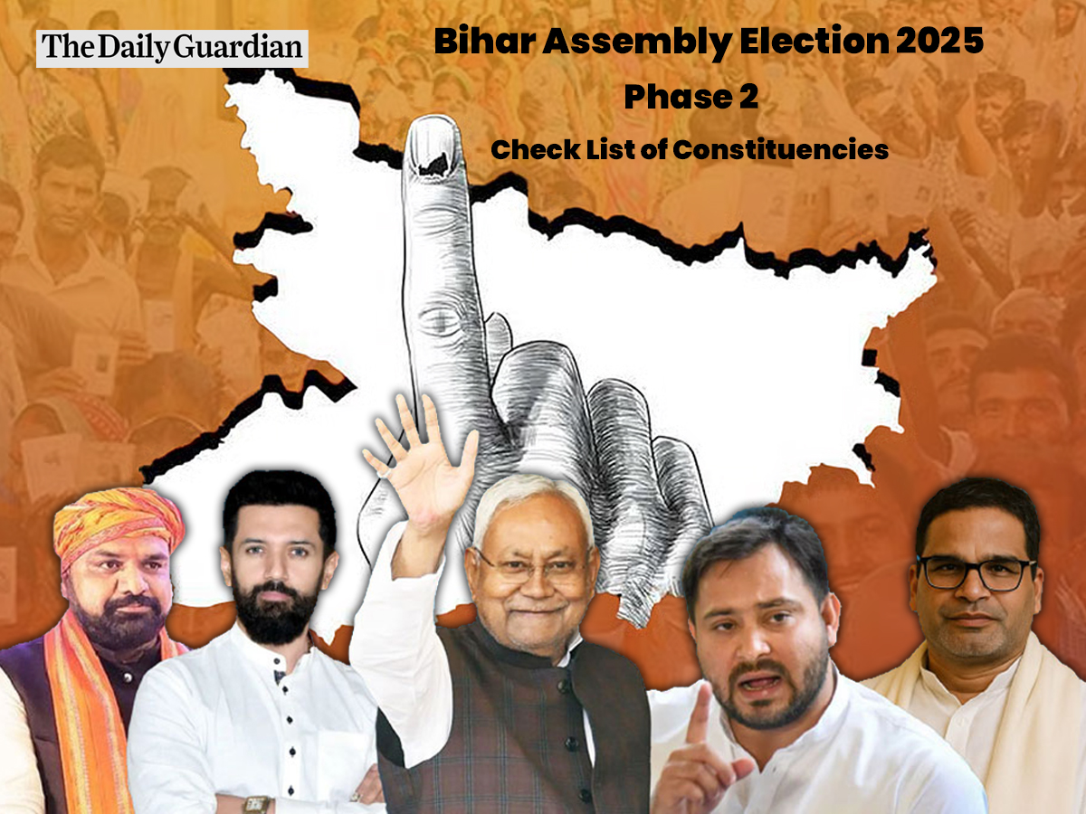 Bihar Assembly Election 2025 Phase 2: Check List of Constituencies & Candidates; Purnia, Bhagalpur, Aurangabad & More on November 11