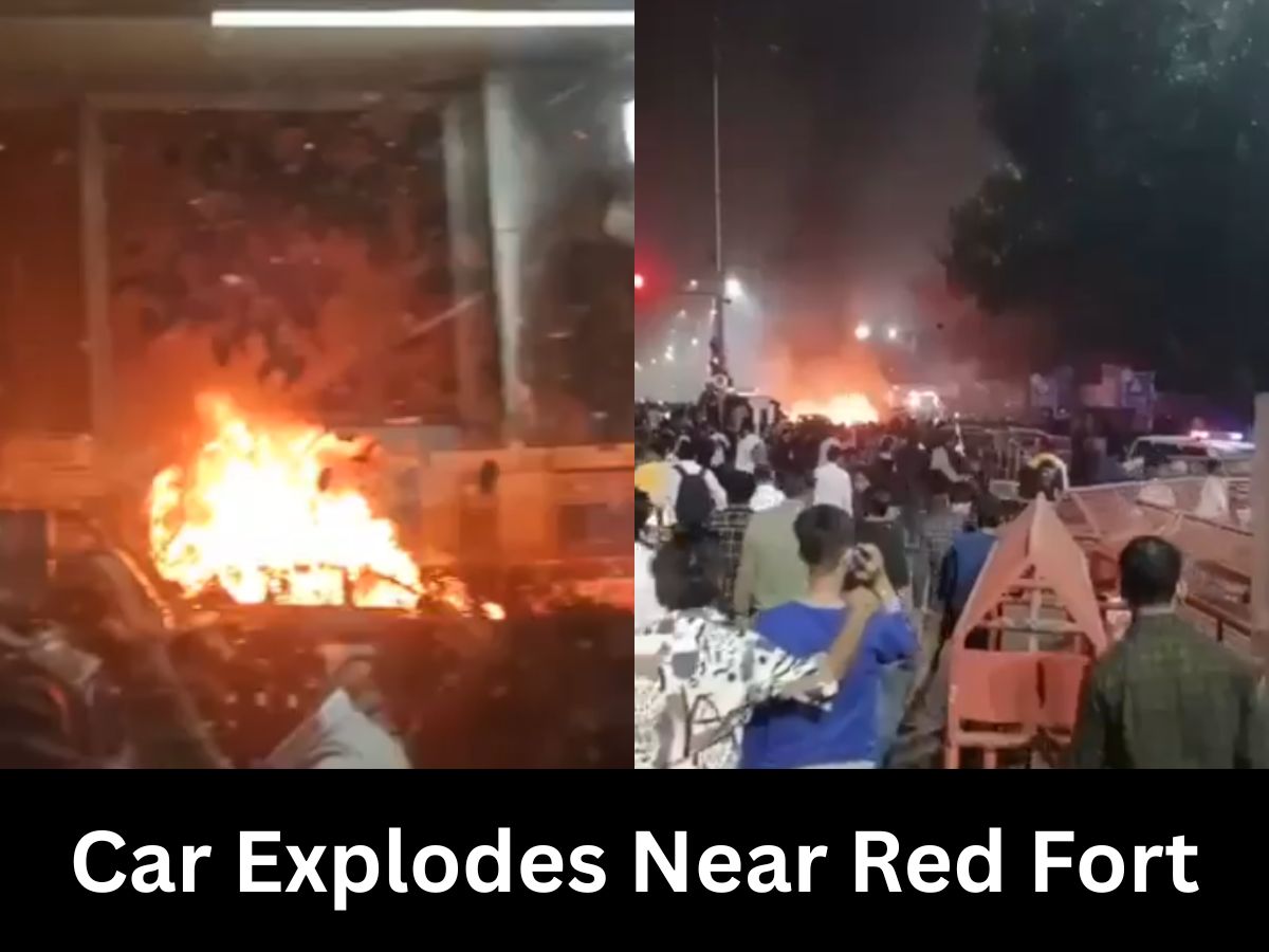 BREAKING: Car Explodes Near Red Fort Leaving 8 Dead and Several Injured