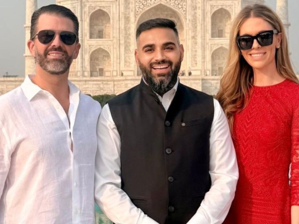 Donald Trump Jr Plays Dandiya With Ambani Family at Vantara Ahead of Billionaire Udaipur Wedding | Watch