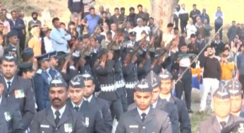 Tejas crash: Pilot Namansh Syal Laid to Rest in Himachal; IAF Pays Gun Salute
