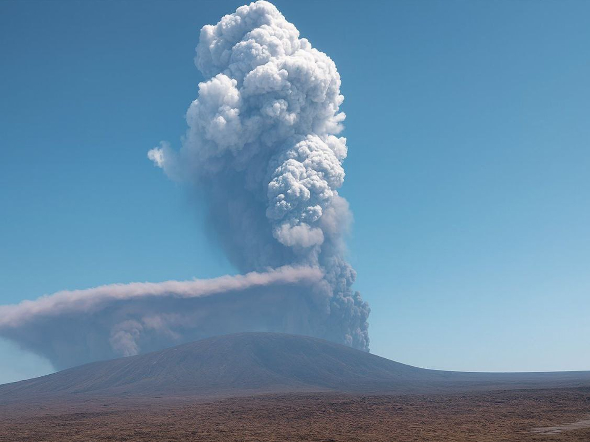 Ethiopia Volcano Ash Reaches India; Photo Shows Stark Contrast Between Ash Plume & Smog