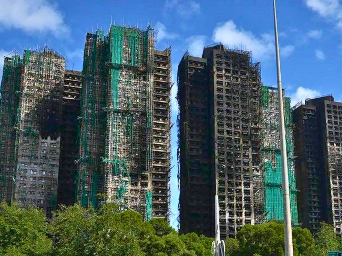 Fact Check: Did a Cigarette Start the Hong Kong Fire That Left 128 Dead? Here’s What the Viral Video Shows