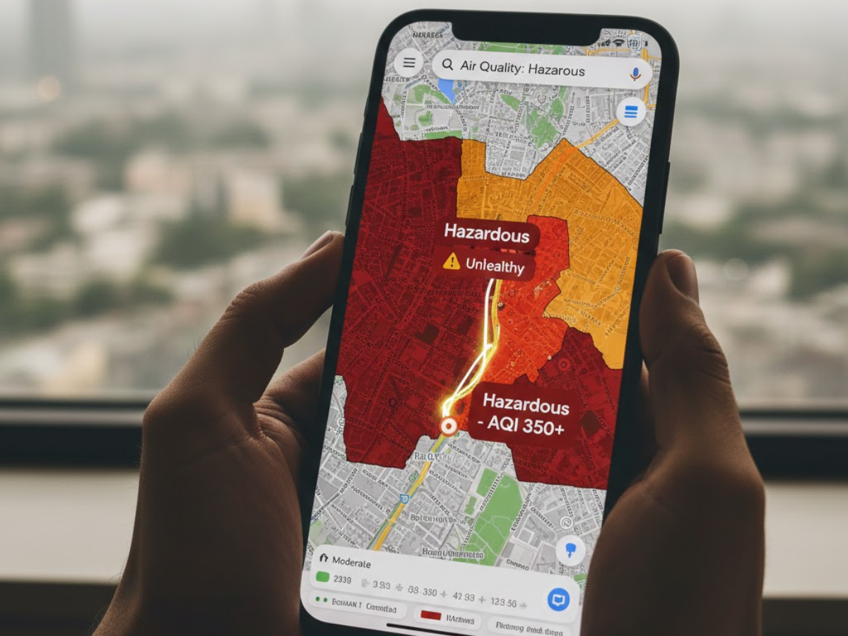 How to Check AQI on Google Maps: Easy Steps to Track Air Quality Near You