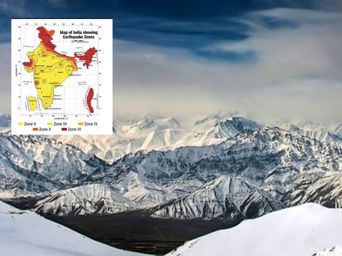 Himalayas in ‘Danger Zone’ for Major Earthquake: IMD’s New Quake Map Flags High Risk as Danger Zone Widens