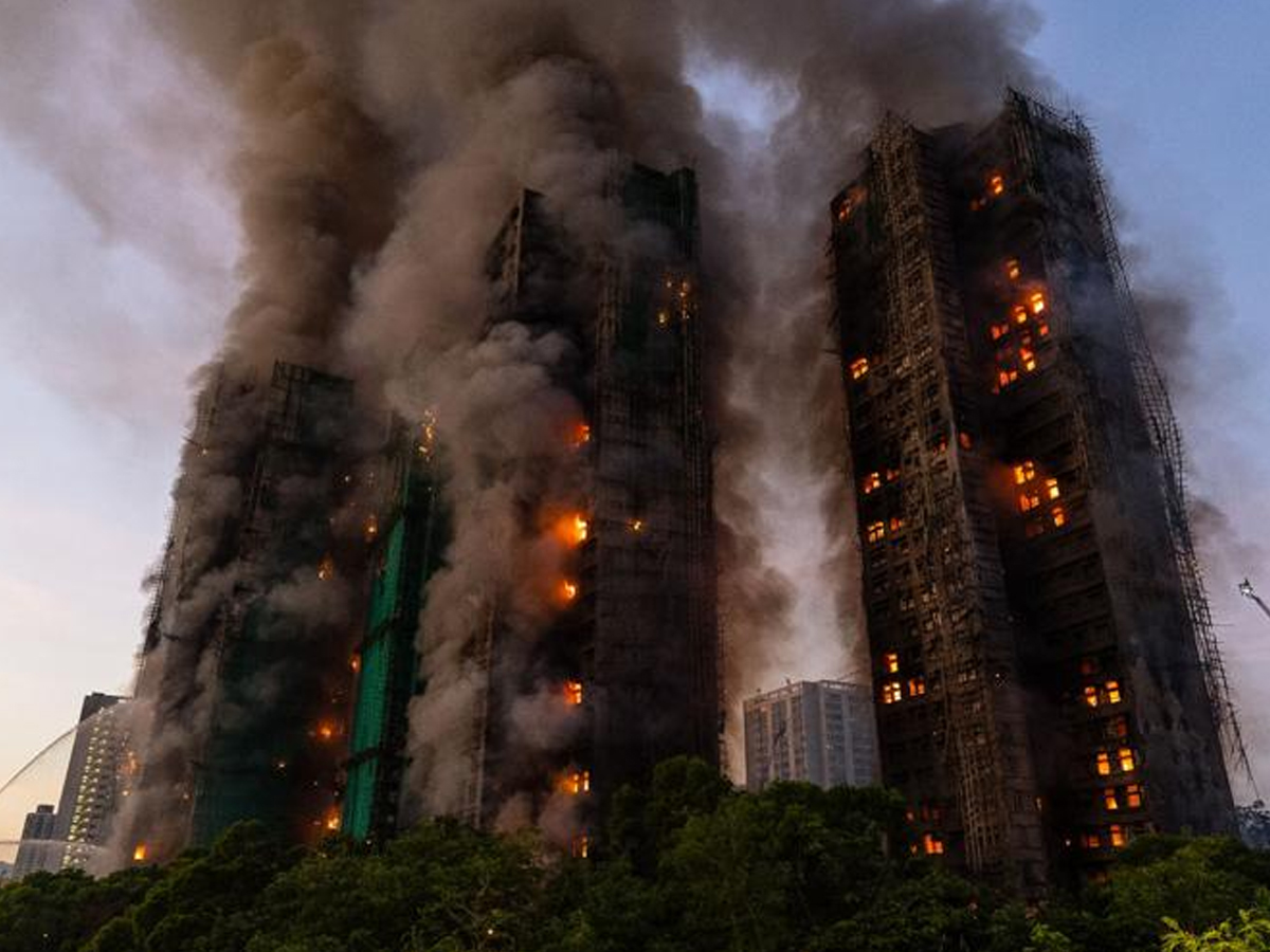Hong Kong Fire Tragedy: Three Arrested, Including Construction Firm Directors, for Negligence Behind Deadly Spread | Watch