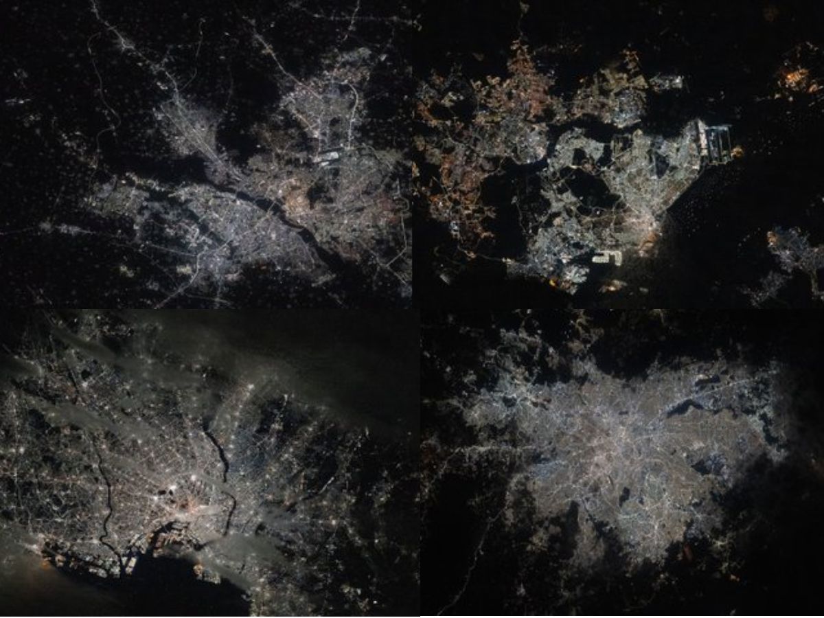 ISS Shares Dazzling Night Images: Delhi Shines Among the Brightest Cities Alongside Tokyo, Singapore & Sao Paulo | Photos Inside