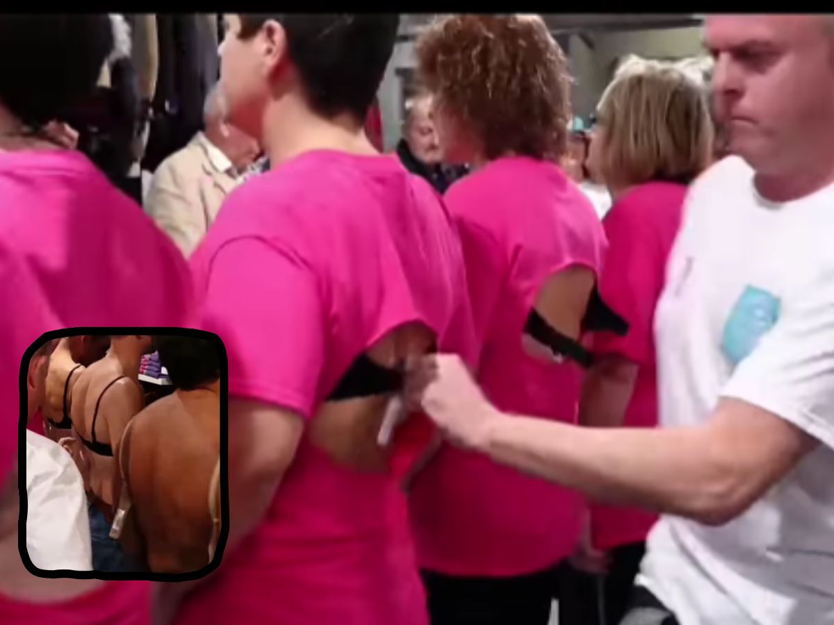 World’s Fastest Bra Unclasped? Irish Retailer Removes 91 Bras in 60 Seconds | WATCH