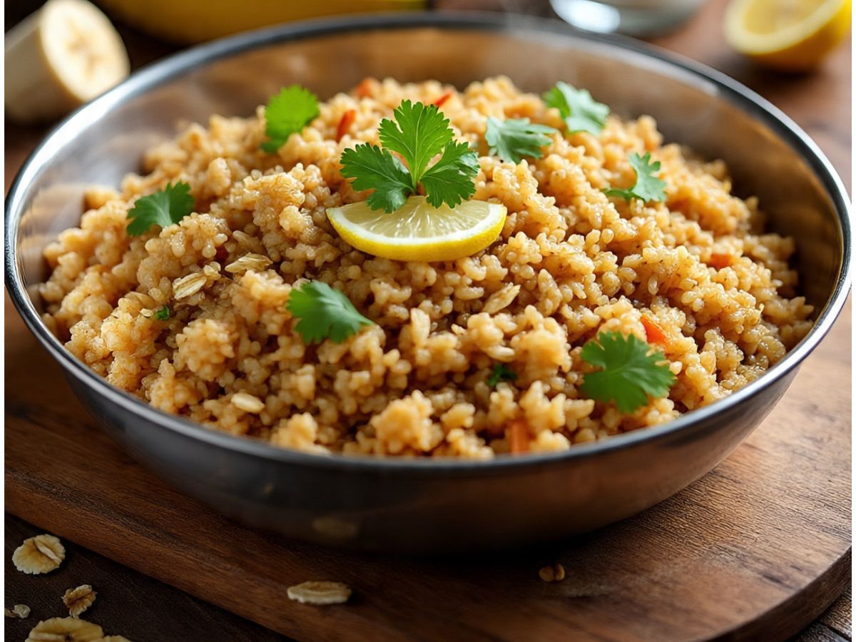 Oats Upma - Photo Gallery