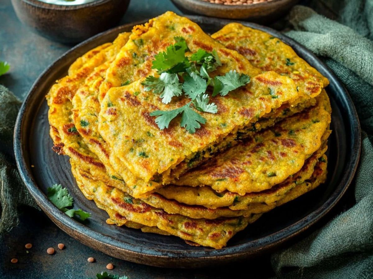 Moong Dal Chilla - Photo Gallery