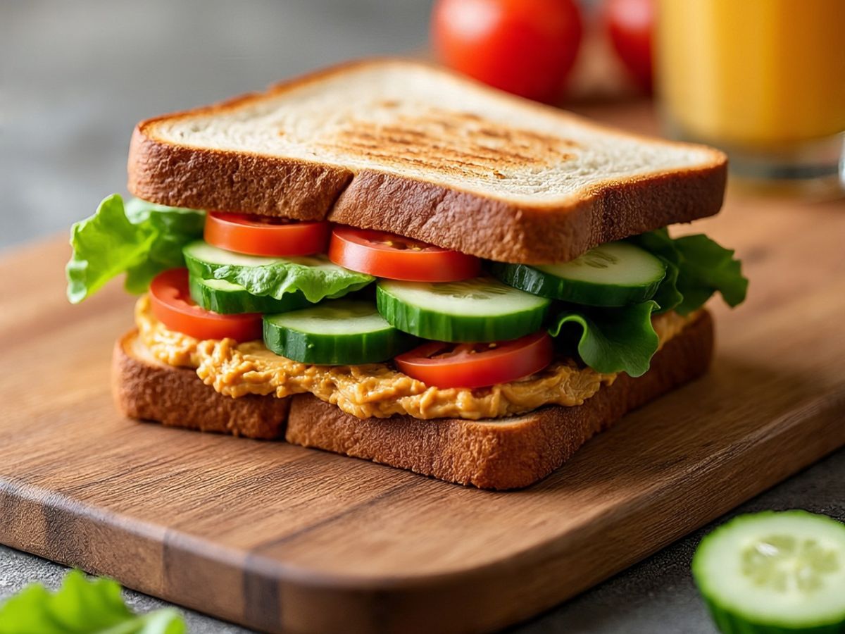 Whole-Wheat Veg Sandwich - Photo Gallery