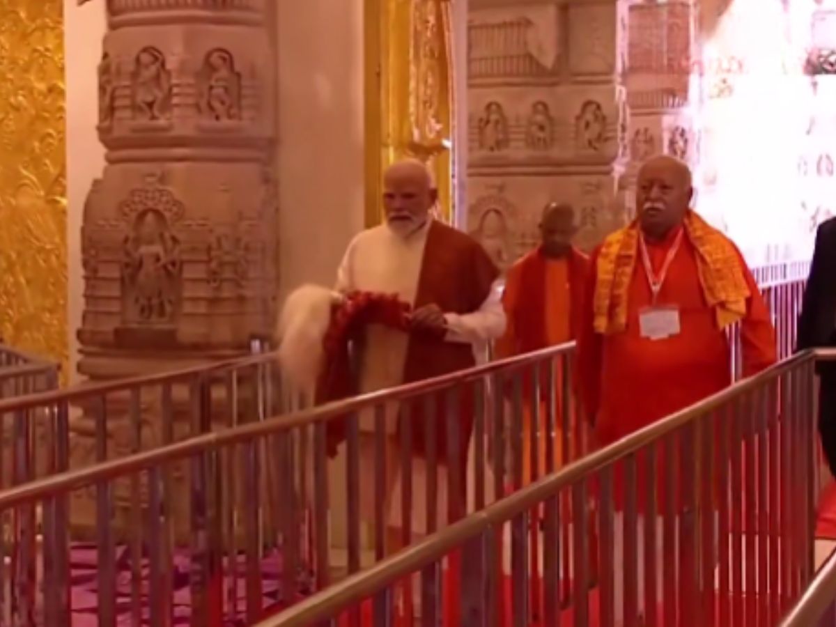 PM Modi at Ram Mandir Complex - Photo Gallery