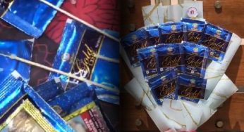 Love Wrapped in Addiction? Woman Gifting Boyfriend a Gutka Bouquet Goes Viral | WATCH