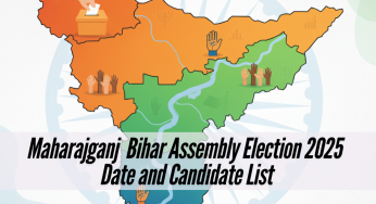 Maharajganj Bihar Election 2025 Date: Candidates, Result Date; All You Need To Know About Maharajganj Vidhan Sabha Seat