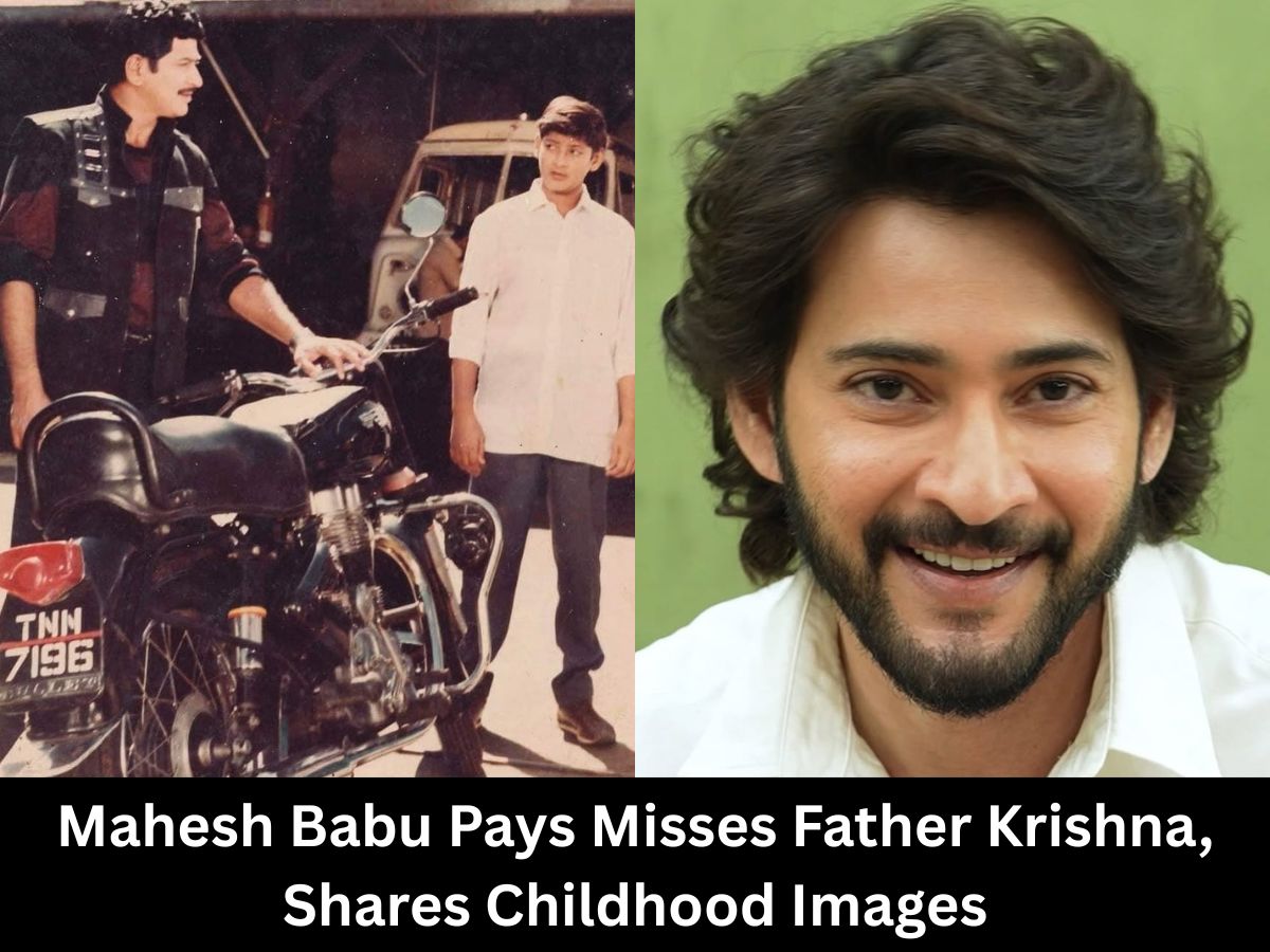 Mahesh Babu Pays Misses Father Krishna, Shares Childhood Images in lead up To GlobeTrotter Event