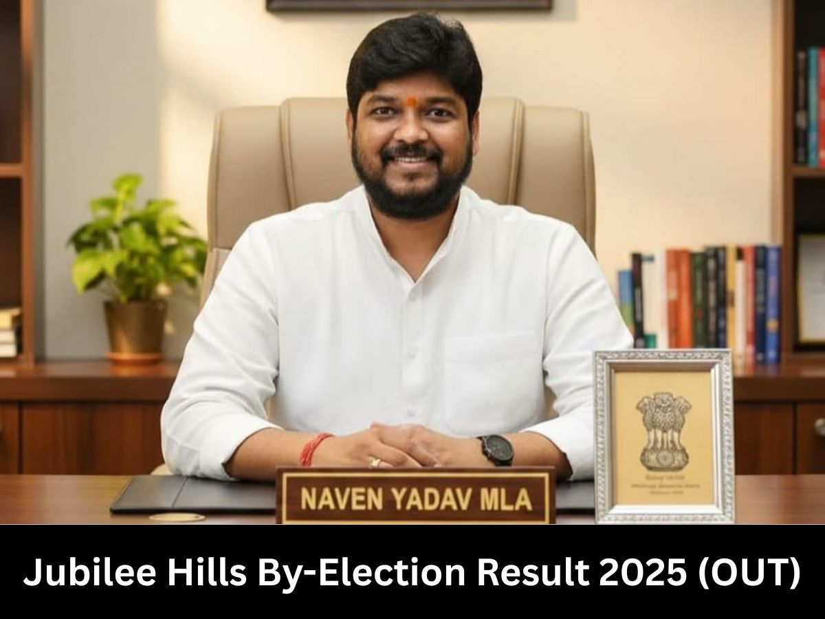 Jubilee Hills By-Election Result 2025 (OUT): Congress Reigns Supreme in Telangana By-Elections!