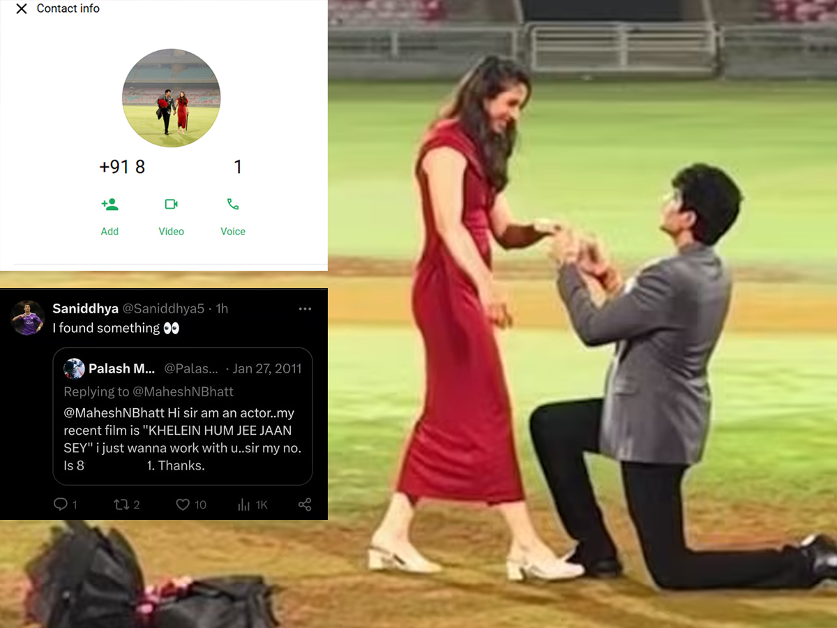 How Palaash Muchhal’s Phone Number Got Leaked From a 2011 Tweet He Probably Forgot About —  ‘Unexpected Twist’ in a Wedding Drama