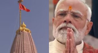 PM Modi Hoists Saffron Flag at Ayodhya Ram Temple, Says ‘Centuries-Old Wounds Are Healing’