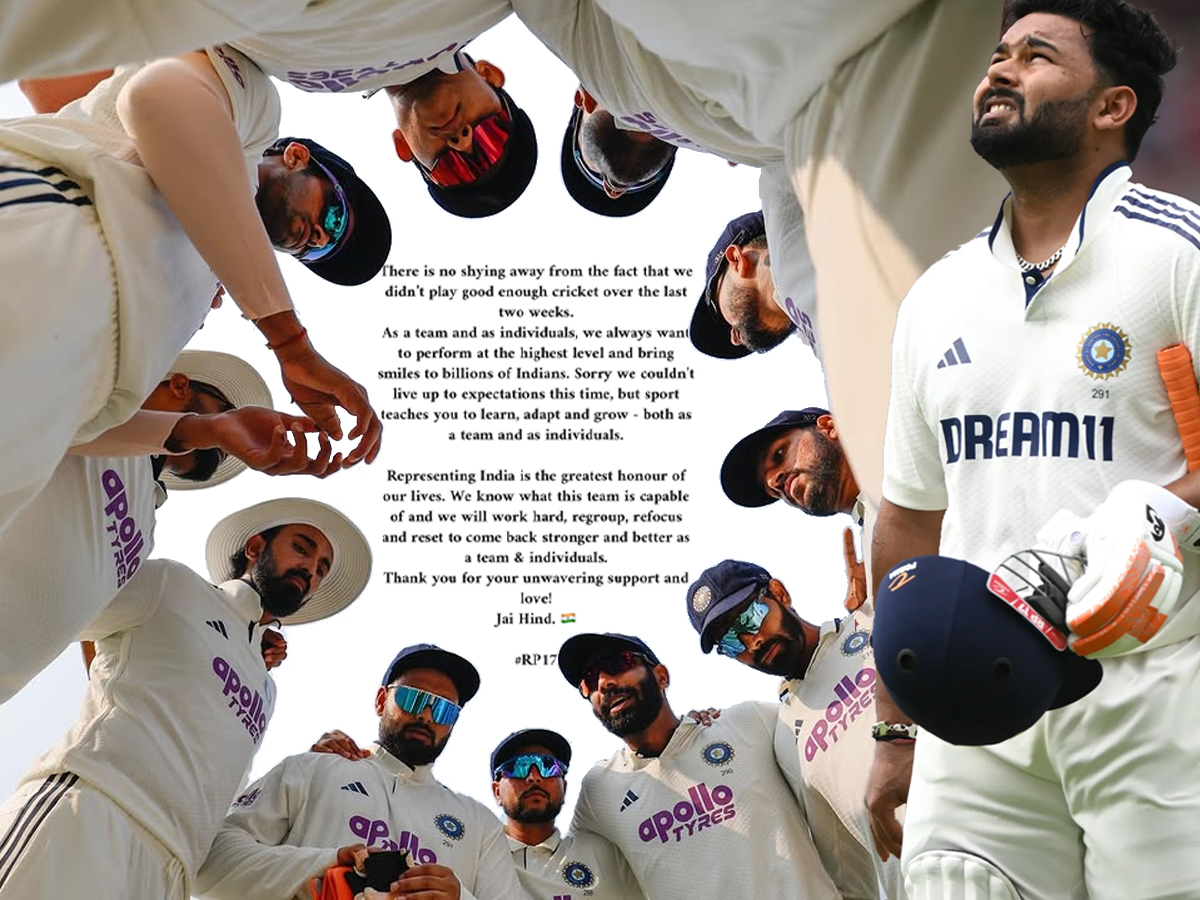 Rishabh Pant Says Sorry After Historic 408‑Run Defeat, Vows India Will ‘Regroup, Refocus and Reset’